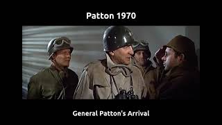 WW2 Patton 1970 War Movie | General Patton's Arrival #ww2 #movie