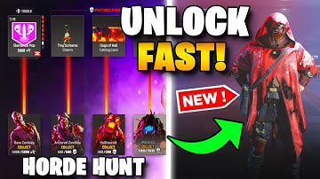 *NEW* GET KILLSHOT SKIN FAST 💀 FASTEST WAY To Get Skulls & Bones in MW3 Horde Hunt Event!