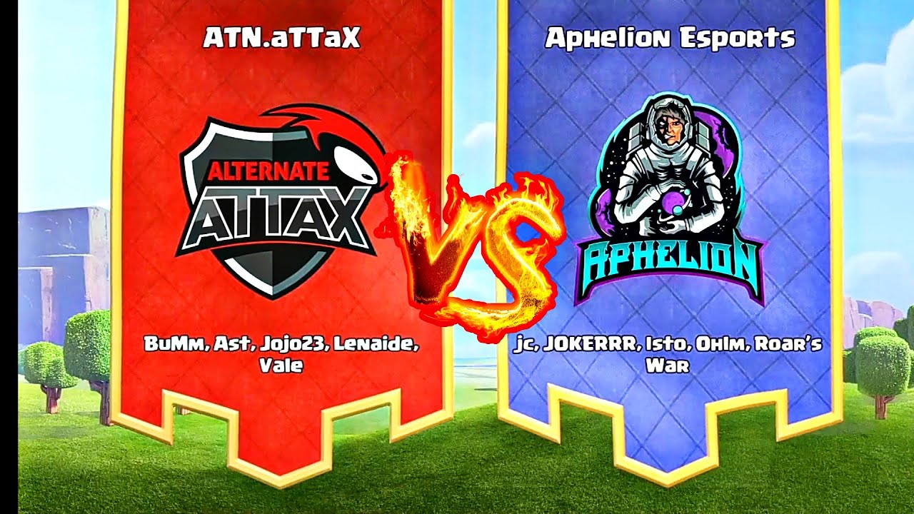 Alternate Attax Vs Aphelion Esports | Coc tournament 2020 | Coc World championship