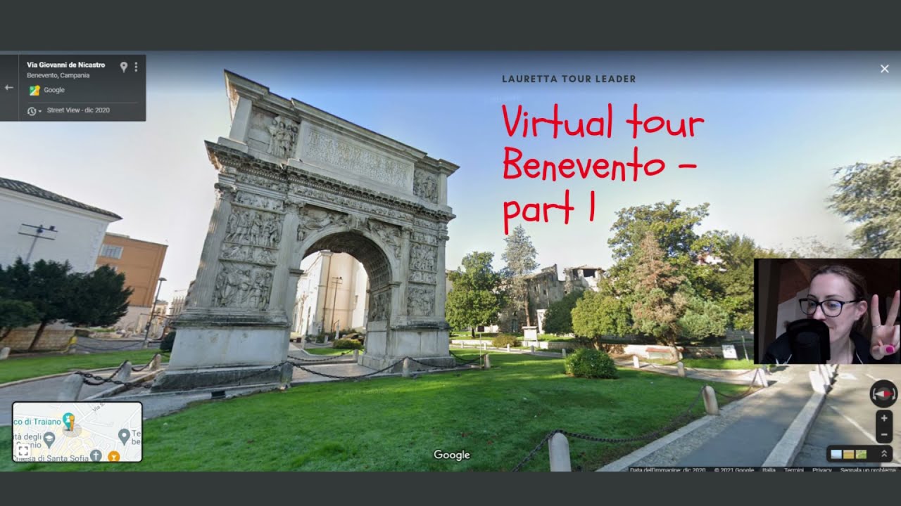 Virtual Tour - Benevento 😍 - Part 1 - with Eng subs