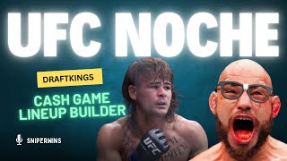 UFC Noche: How to Build Your DraftKings Cash Game Lineups screenshot 5