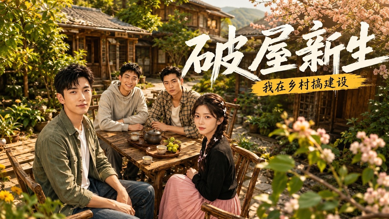 【高清全集】《破屋新生：我在乡村搞建设》 #逆袭 #爱情 #甜宠 #反转 #热门短剧 #drama #爽剧 #電影 #精彩影视 #AI短剧