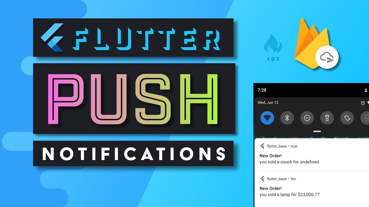 โปรแกรม token message  2022 Update  Smart Push Notifications with Flutter \u0026 FCM