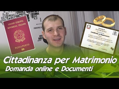 Cittadinanza italiana matrimonio 2020