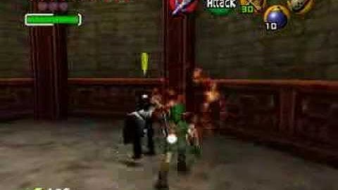 Zelda OoT debug rom - Dark Links voice and alpha jump