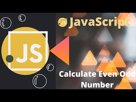 Calculate Odd Even Number Using JavaScript