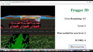 Frogger 3D demo
