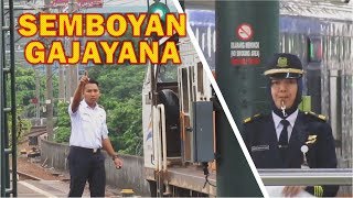 Sahut - Sahutan Semboyan 40, 41, 35 KA 42 Gajayana 2019