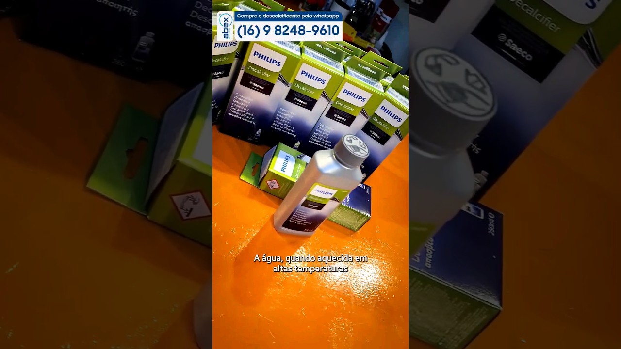 Café Sempre Perfeito: Descalcificanfe Philips Saeco! ☕✨