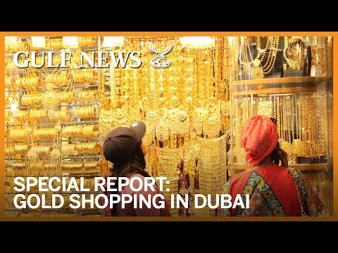 Gold shopping in Dubai