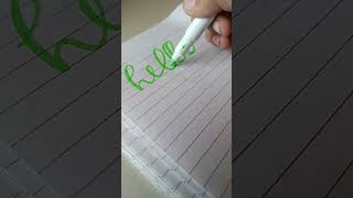 How to do Fake calligraphy tutorial ✒️✒️