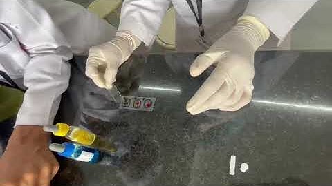 ABO Blood Grouping Live Demo by MLT Students!