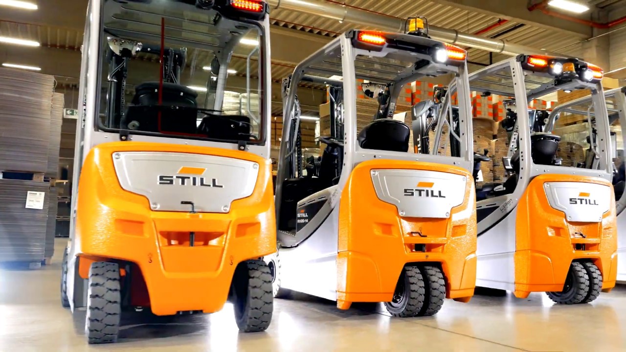 Elektryczny wózek widłowy  RX 20 – Daj się zelektryzować!