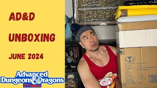 AD&D 2e unboxing Jun 2024. Planescape, Ravenloft, Dark Sun, Al-Qadim, Spelljammer and more.