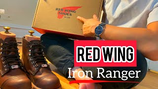 Japanese Dude Admires The America's BEST Boots, Red Wing Iron Ranger