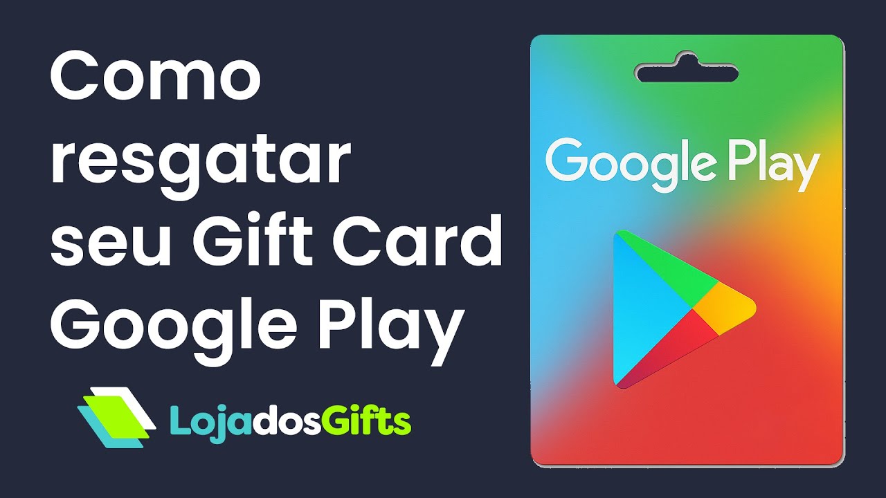 Como Resgatar o Gift Card do Google Play (Android) - YouTube