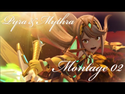 SSBU Pyra＆Mythra Montage【スマブラSP】