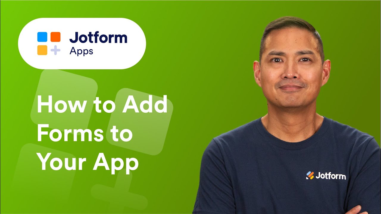 How to Add a Single or Multiple Forms to Your Jotform App - YouTube
