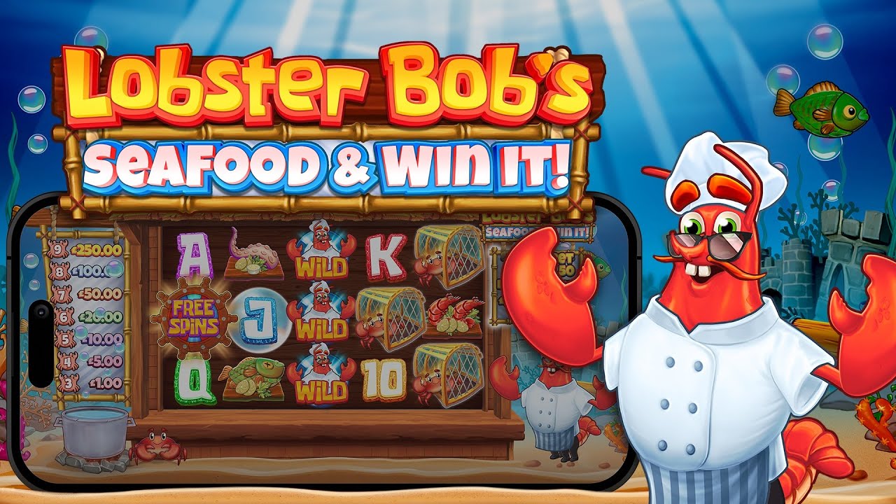 🦞 LOBSTER BOB'S SEAFOOD & WIN IT! (PRAGMATIC PLAY) 🦞 FIRST LOOK! 🦞 NEW SLOT! 🦞 - YouTube