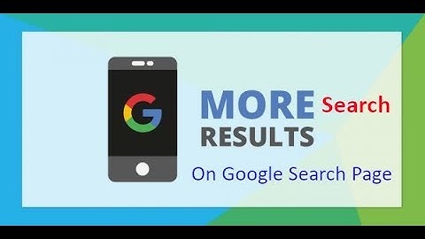 How to get more than 10 search results on google search engine result page?
