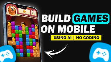 Create Mobile Games Using AI in 2025 – No Coding Needed! 💡 Make, Launch & Earn Fast!