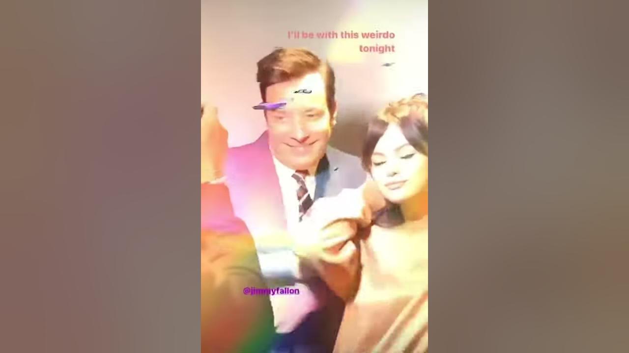 Selena Gomez & Jimmy Fallon in Rare Music