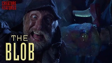 Homeless Man Attacked By Flesh Eating Goo | The Blob (1988) | Creature Features