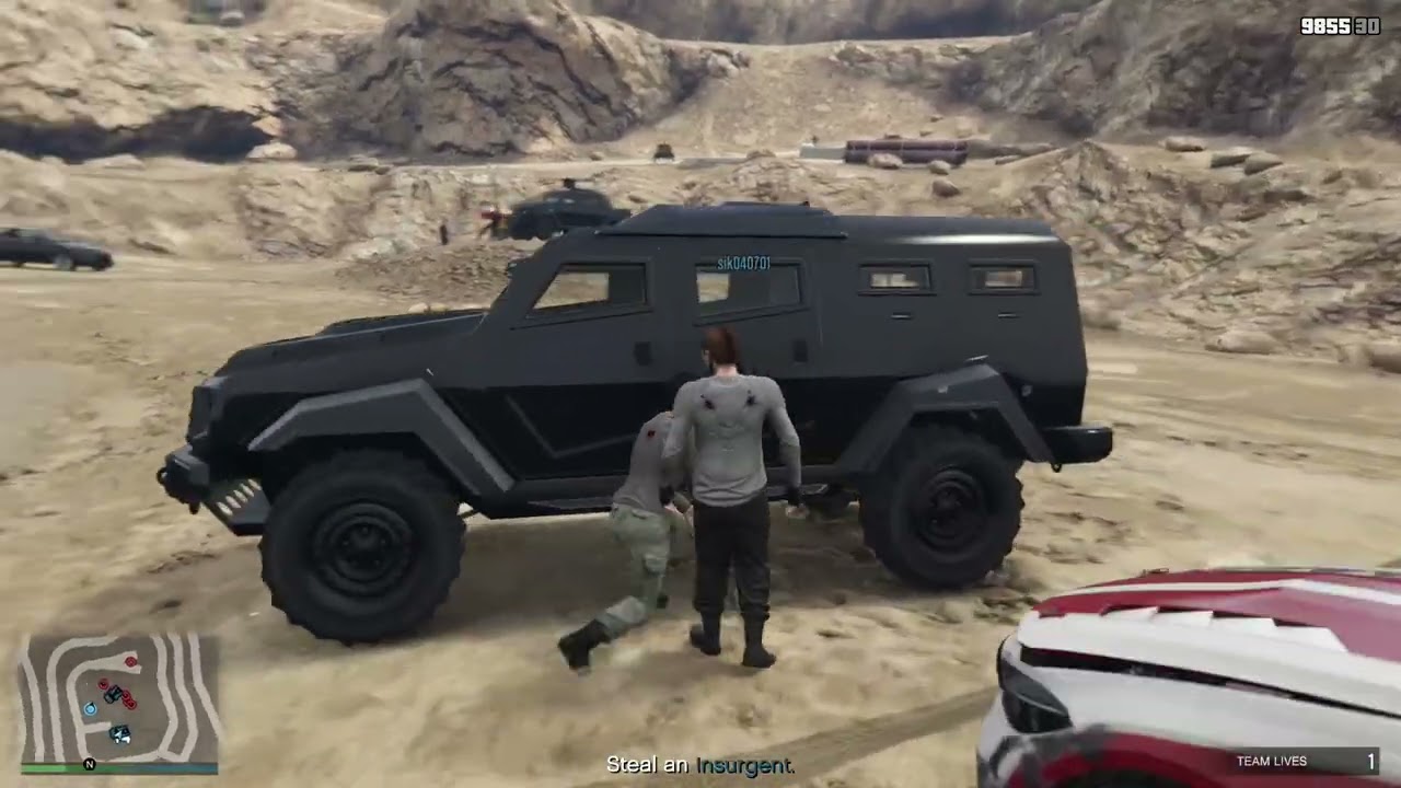 GTA V Humane Raid - Insurgents