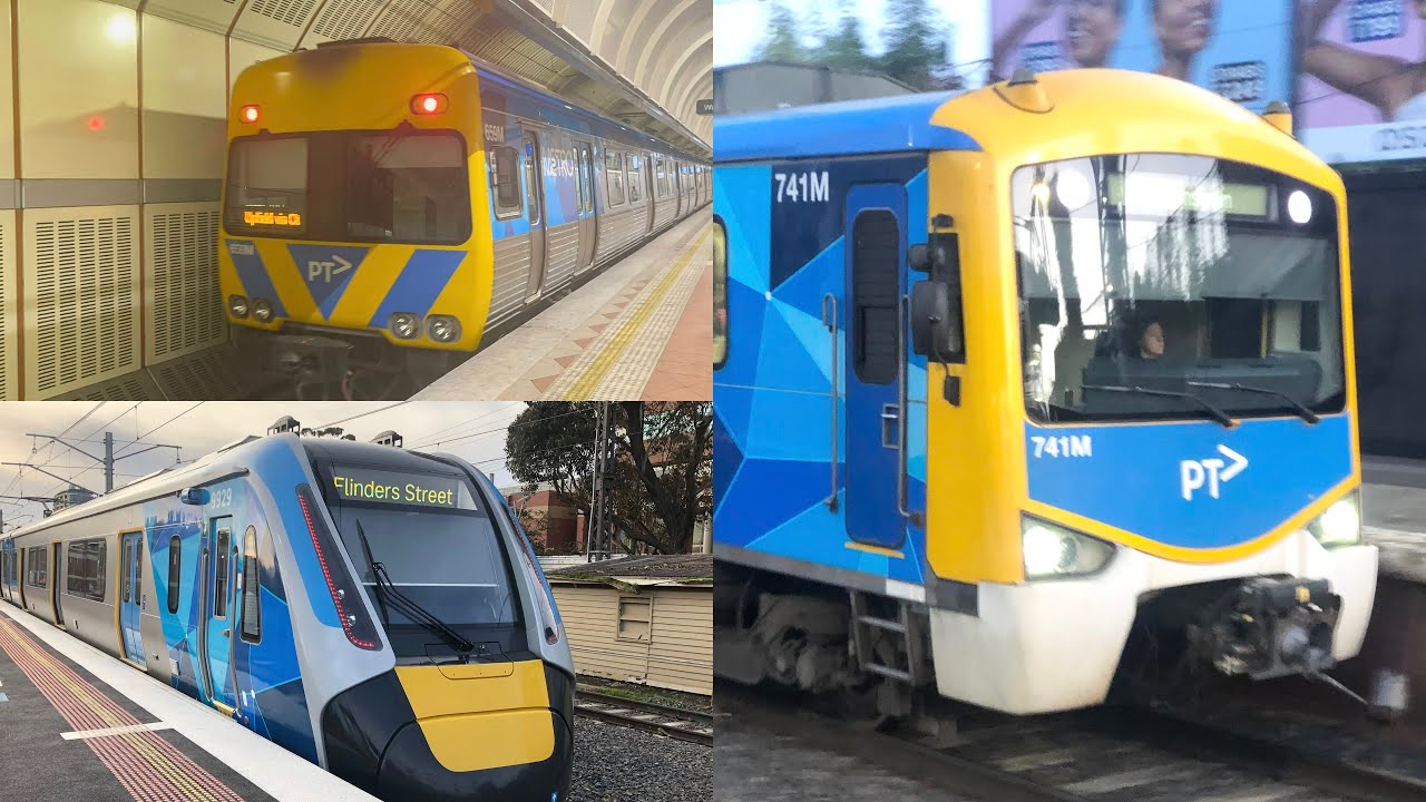 35 Minutes of Metro Trains - Melbourne - YouTube