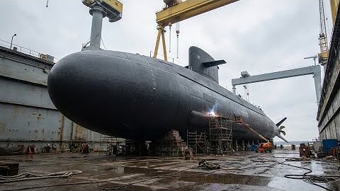 Mega Submarine Construction: From Shipyard to the Deep Ocean (Full Building Process)TR: