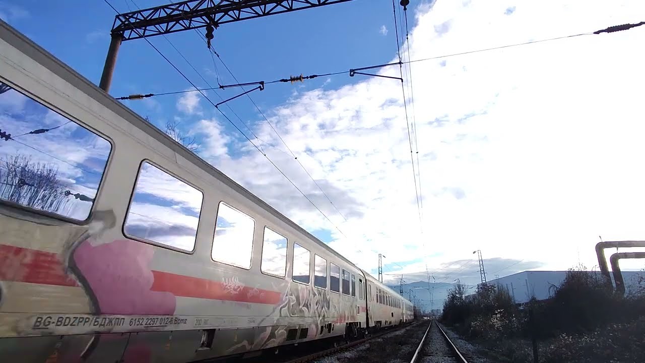 Бв 4610 София север - Русе разпределителна заминава от начална гара начело с 80 071 Тодор Каблешков 