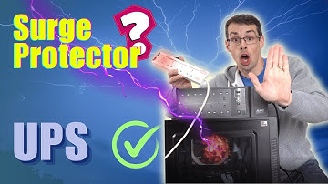 EVERYONE Needs A UPS & Surge Protector For Their PC... Right?!