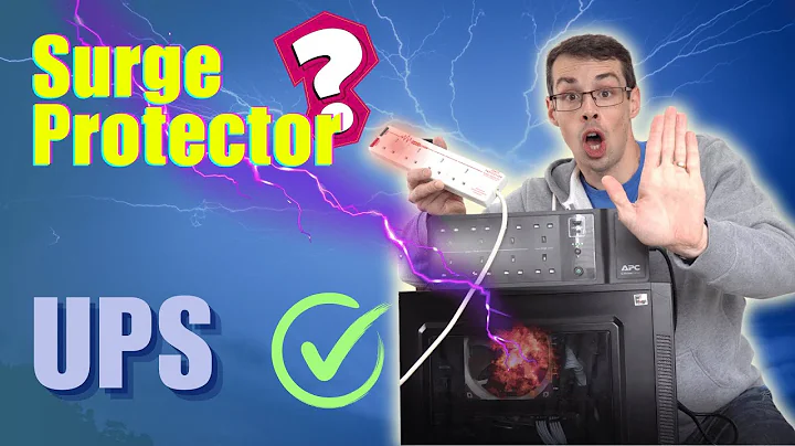 EVERYONE Needs A UPS & Surge Protector For Their PC... Right?!