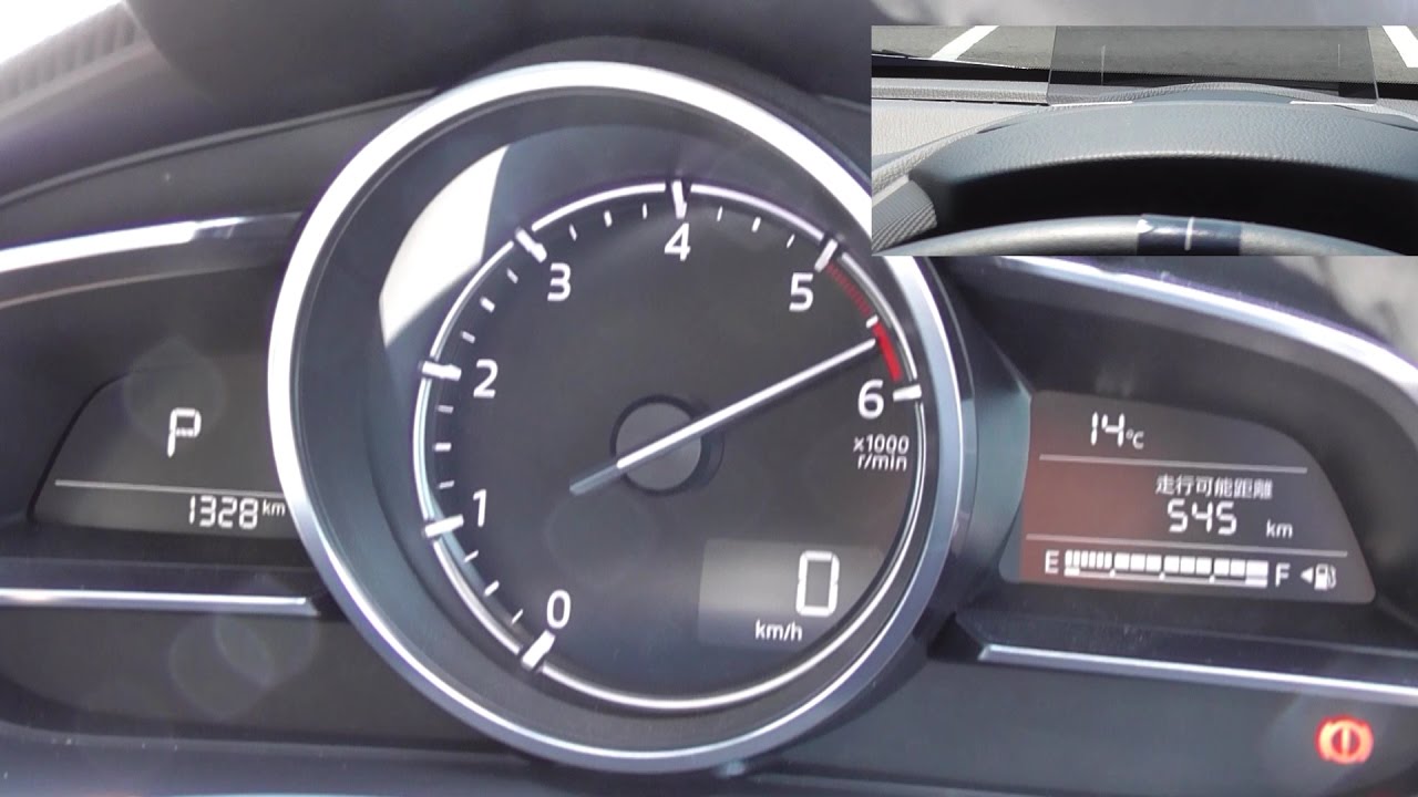 Mazda2 Xd ディーゼルターボ Mc後 0 165km フル加速 巡航回転数 デミオ Youtube
