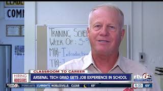 Hiring Hoosiers: Arsenal Tech grad gets job experience in school