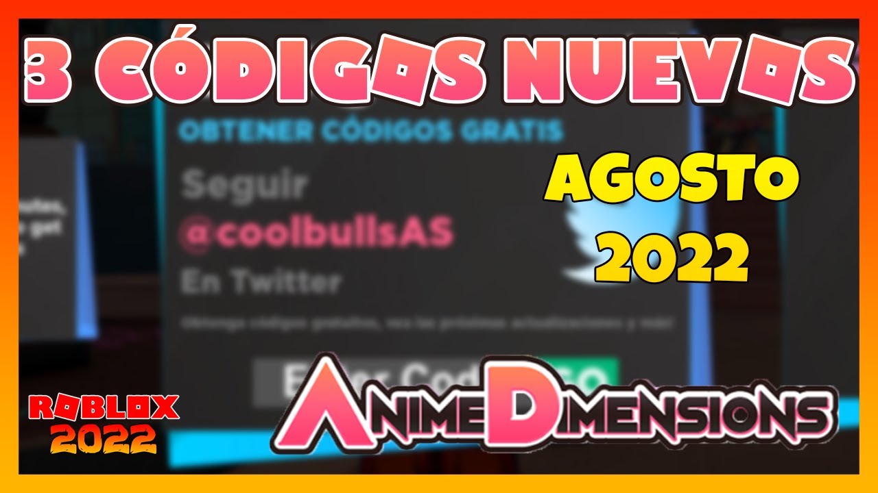 3 NUEVOS CODIGOS En ANIME DIMENSIONS Funcionan C digos Roblox 3 nuevos codigos en anime dimensions funcionan c digos roblox