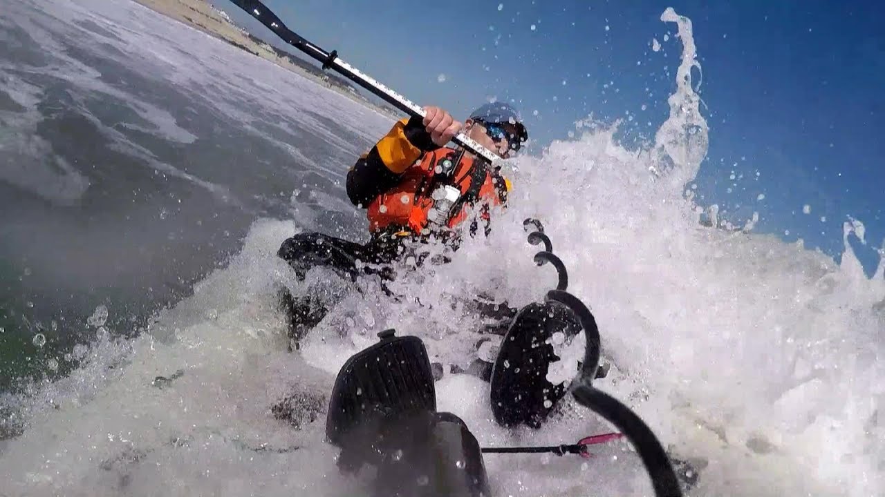Kayak Landing Fail - YouTube