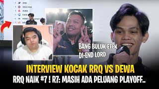 Skylar: Makasih Bang Buluk ! RRQ Naik #7 ?! Reaksi R7 Lihat Interview Kocak RRQ vs RBL MPL ID S13