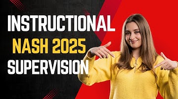 How Instructional Supervision Works I PPSSH Domain 3.3 I 2025 NASH