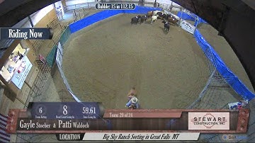 Big Sky Ranch Sorting Saddle Series #4 - #7 SORT - Round #2 - Ride #20