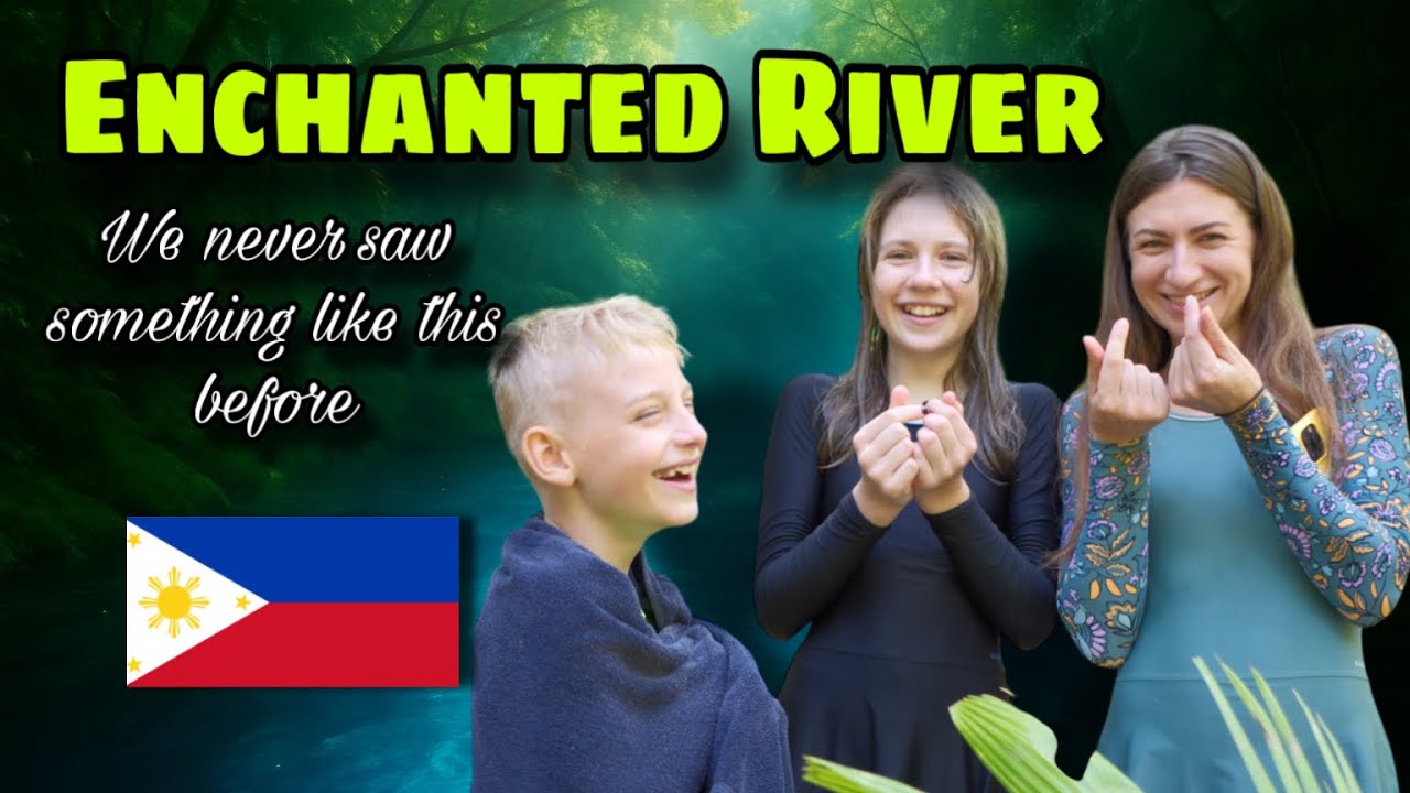 Латвийская семья исследует Минданао 🇵🇭 Следующая остановка: ЗАЧАРОВАННАЯ РЕКА