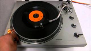Technics SL-1300 ターンテーブル 通電のみ確認 現状品 Technicsテクニクス SL 1300 ターンテーブル レコードプレーヤー - YouTube