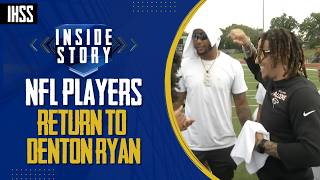 Billy Bowman Jr & Ja'Tavion Sanders Host Hometown Heroes Youth Football Camp at Denton Ryan