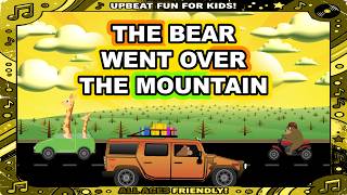 🎹☀️ The Bear Went Over the Mountain - Fun Upbeat Piano (Electro Ragtime Swing Instrumental)