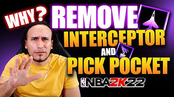 REMOVE THESE BADGES | INTERCEPTOR AND PICK POCKET NBA 2K22