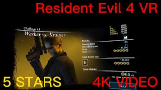 Resident Evil 4 Vr - Challenge 13 - Skills To Get 5 Stars