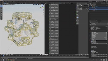 Octane Blender - Abstract renders with Vectron & Mix materials