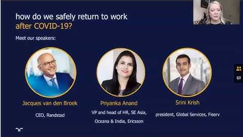 safely returning to work after COVID-19 | session 1 | talent continuity learning series