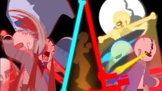 Karmatic Time Trio vs Murder Time Trio [The beginning of one's bad time]