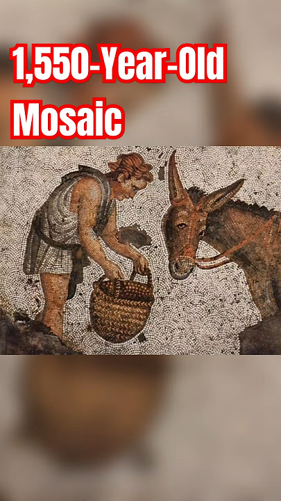 Secrets of a 1,550-Year-Old Mosaic Uncovered in Istanbul#shorts #didyouknow #mosaic #history #ancien